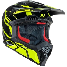 Nitro MX710 Shard II Fluro Yellow/Black Helmet