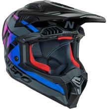 Nitro MX710 Onyx Purple/Pink Helmet