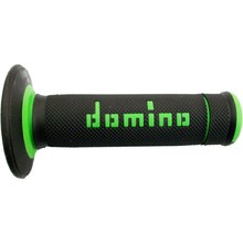 Domino A190 Slim Black/Green MX Grips