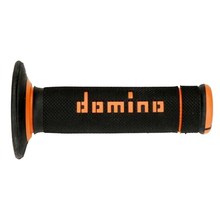 Domino A190 Slim Black/Orange MX Grips