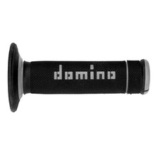 Domino A190 Slim Black/Grey MX Grips