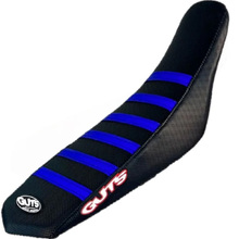 Guts Racing Yamaha YZ65 18-25 Gripper Ribbed Blue/Black/Black Seat Cover