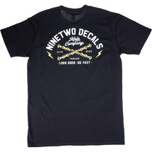 Ninetwo Decals Chains Black Tee