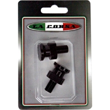 La Corsa 10mm Black Kawasaki 1.25mm Pitch Rear Stand Pick Up Knob