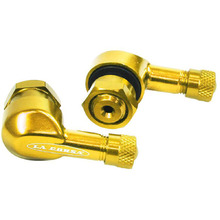 La Corsa 11.3mm Gold Tubeless Valve Stem Pair