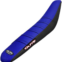 Guts Racing Yamaha YZ250F 24-27 YZ450F 23-27 Gripper Ribbed Blue/Blue/Black Seat Cover