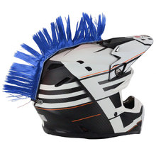 PC Racing Blue Helmet Mohawk
