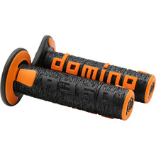 Domino A360 Comfort Black/Orange MX Grips