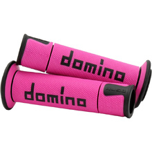 Domino A450 Pink/Black Road Grips