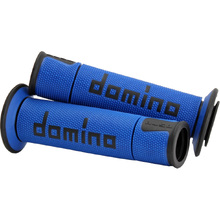 Domino A450 Blue/Black Road Grips