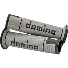 Domino A450 Grey/Black Road Grips