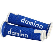 Domino A450 Blue/White Road Grips