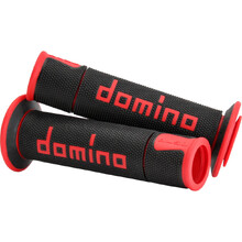 Domino A450 Black/Red Road Grips