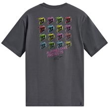 Alpinestars Pop Helmet Charcoal Tee