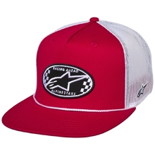 Alpinestars Contender Red/White Trucker Hat
