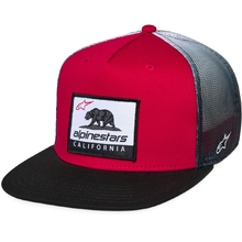 Alpinestars Cali Gradient Red/Black/White Trucker Hat