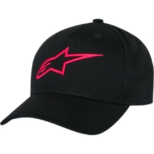 Alpinestars Ageless Black/Red Snapback Hat