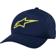 Alpinestars Ageless Navy/Hi-Vis Yellow Snapback