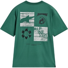 Alpinestars Checkback Green Oversized Tee