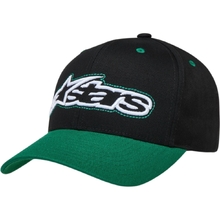 Alpinestars Retro Black/Green Snapback Hat