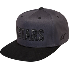Alpinestars Stadium Dark Grey/Black Snapback Hat