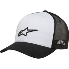 Alpinestars Ageless White/Black Trucker Hat