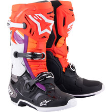 Alpinestars 2025 Tech 10 Black/Red/Orange Boots
