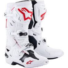 Alpinestars 2027 Tech 10 Supervented White/Bright Red Boots