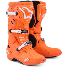 Alpinestars 2027 Tech 10 Supervented Flo Orange/Black/White Boots