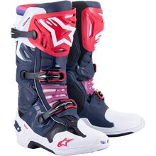 Alpinestars 2025 Tech 10 Supervented Night Navy/White/Rainbow Boots