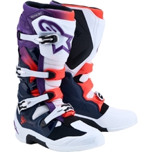 Alpinestars 2027 Tech 7 Purple/White/Dark Blue/Flo Red Boots