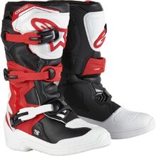 Alpinestars 2027 Tech 3S White/Black/Bright Red Kids Boots