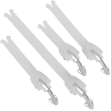 Alpinestars Tech 7/Tech 5/Tech 3 White Strap Set (x4)