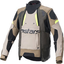 Alpinestars Halo Drystar Khaki/Sand/Fluro Adventure Jacket