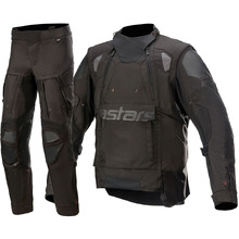 Alpinestars Halo Drystar Black/Black Adventure Jacket & Pants
