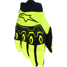Alpinestars 2027 Full Bore V2 Flo Yellow/Black Kids Gloves