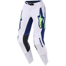 Alpinestars 2026 Supertech Vista Light Grey/Flo Yellow/Blue Pants