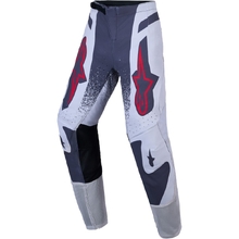 Alpinestars 2027 Supertech Swan Lilac/Grey/Flo Red Kids Pants