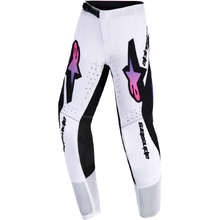 Alpinestars 2026 Supertech Vista White/Purple/Black Kids Pants