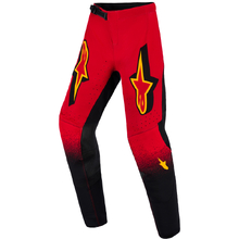 Alpinestars 2026 Supertech Scenz Red/Black/Yellow Kids Pants