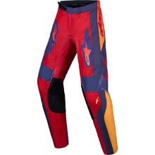 Alpinestars 2027 Fluid Hunt Fire Red/Greystone/Hot Coral Kids Pants