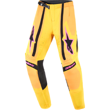 Alpinestars 2026 Supertech Nomur Orange/Yellow/Pink Kids Pants