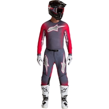 Alpinestars 2027 Supertech Hiten AFD Greystone/Red/Lilac Gear Combo