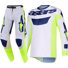 Alpinestars 2026 Racer Air Riway Light Grey/Flo Yellow/Blue Gear Set