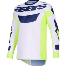 Alpinestars 2026 Racer Air Riway Light Grey/Flo Yellow/Blue Jersey