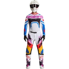 Alpinestars 2027 Supertech Dyna White/Blithe Blue/Purple Gear Combo