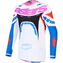 Alpinestars 2027 Supertech Dyna White/Blithe Blue/Purple Jersey