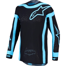 Alpinestars 2027 Supertech Vesta Black/Turquoise Jersey