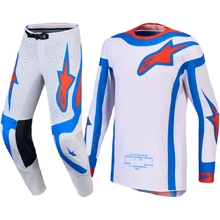 Alpinestars 2027 Supertech Vesta Light Lilac/Cardinal Red Gear Set