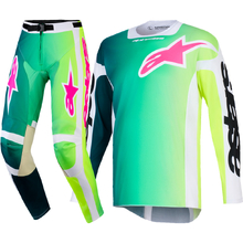 Alpinestars 2026 Racer Portl Green/White/Black Gear Set